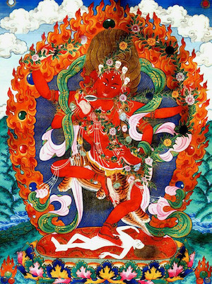 Buddhist Tibetan red